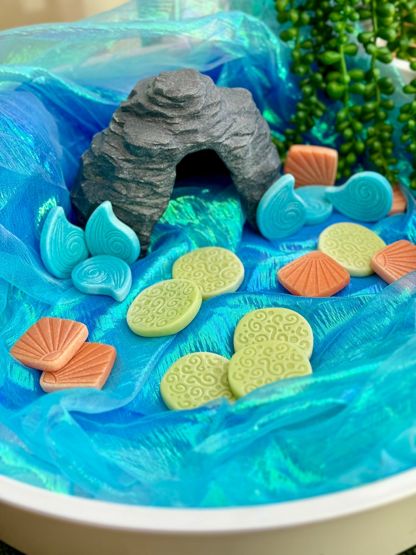 Yellow Door - Sensory Stones - Ocean Play 18st.