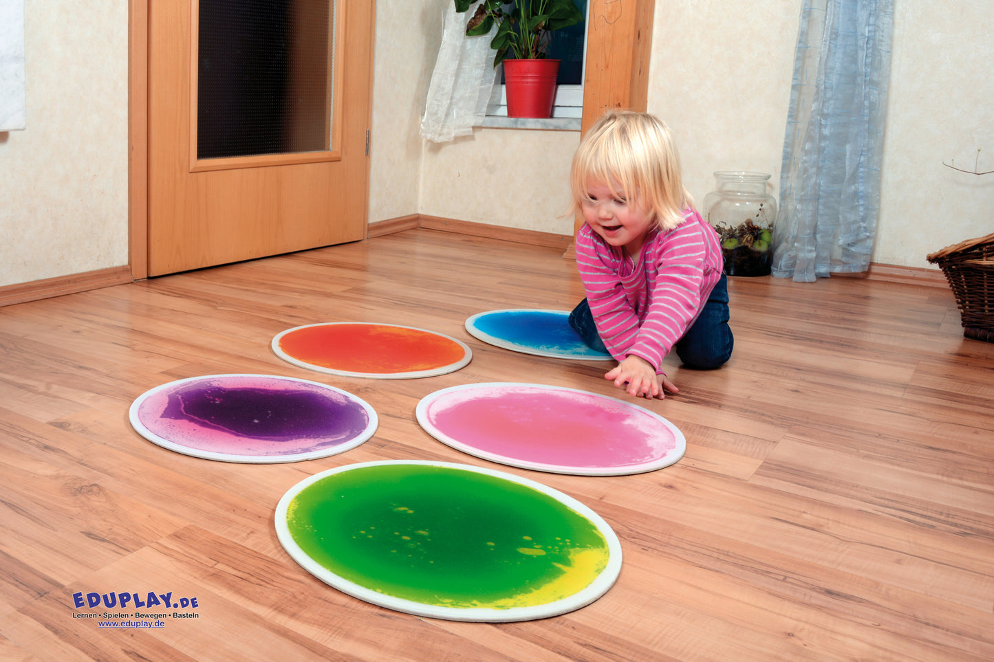 Sensorische mat rond 50cm | Set 5st.