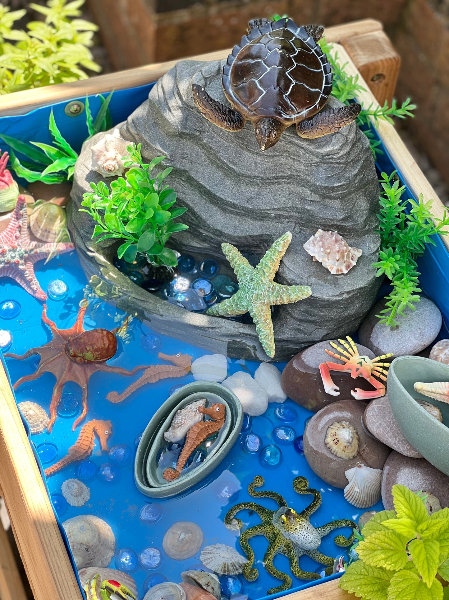 Yellow Door - Rustieke giet & schepkommen 3st.