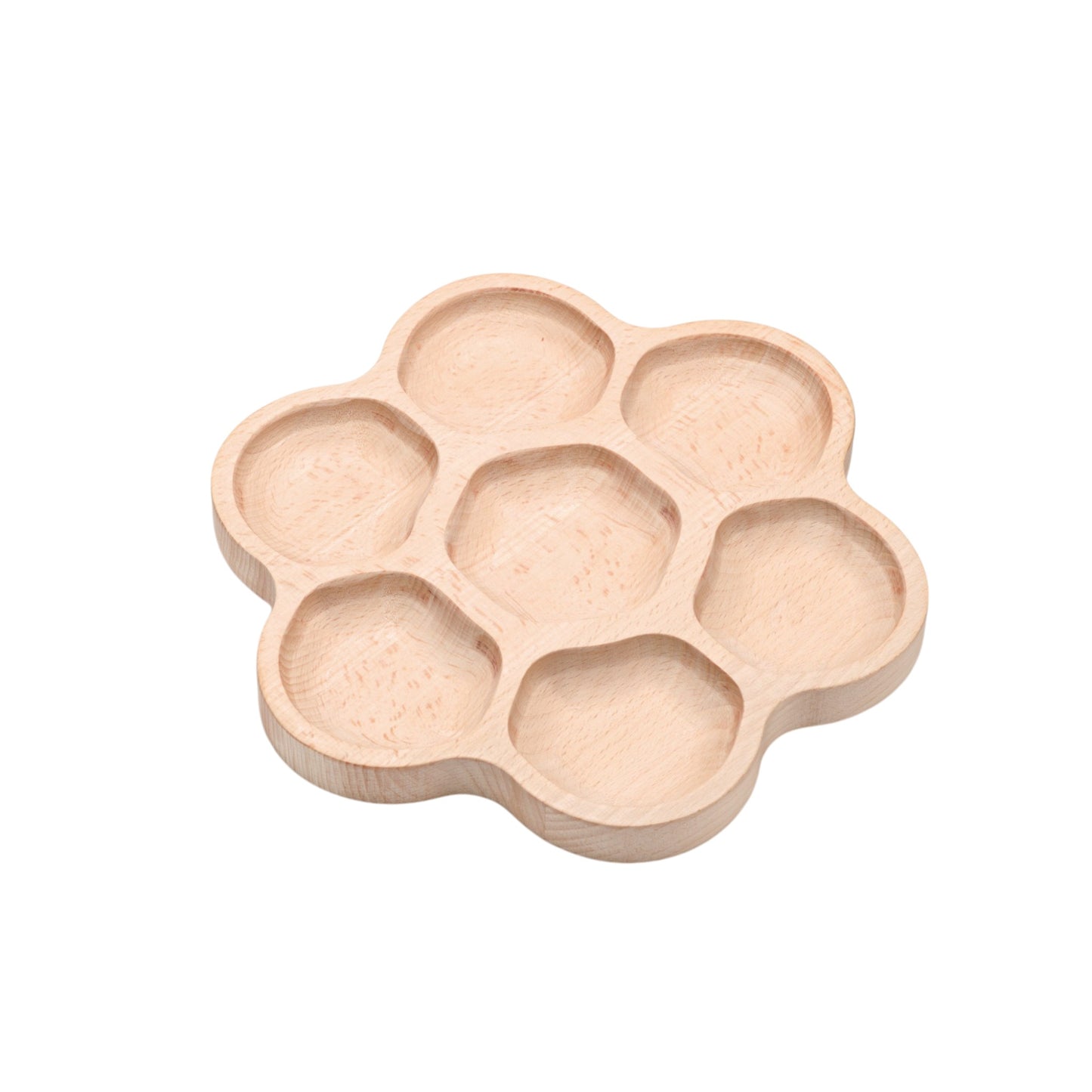 Yellow Door - Houten bloemen tray