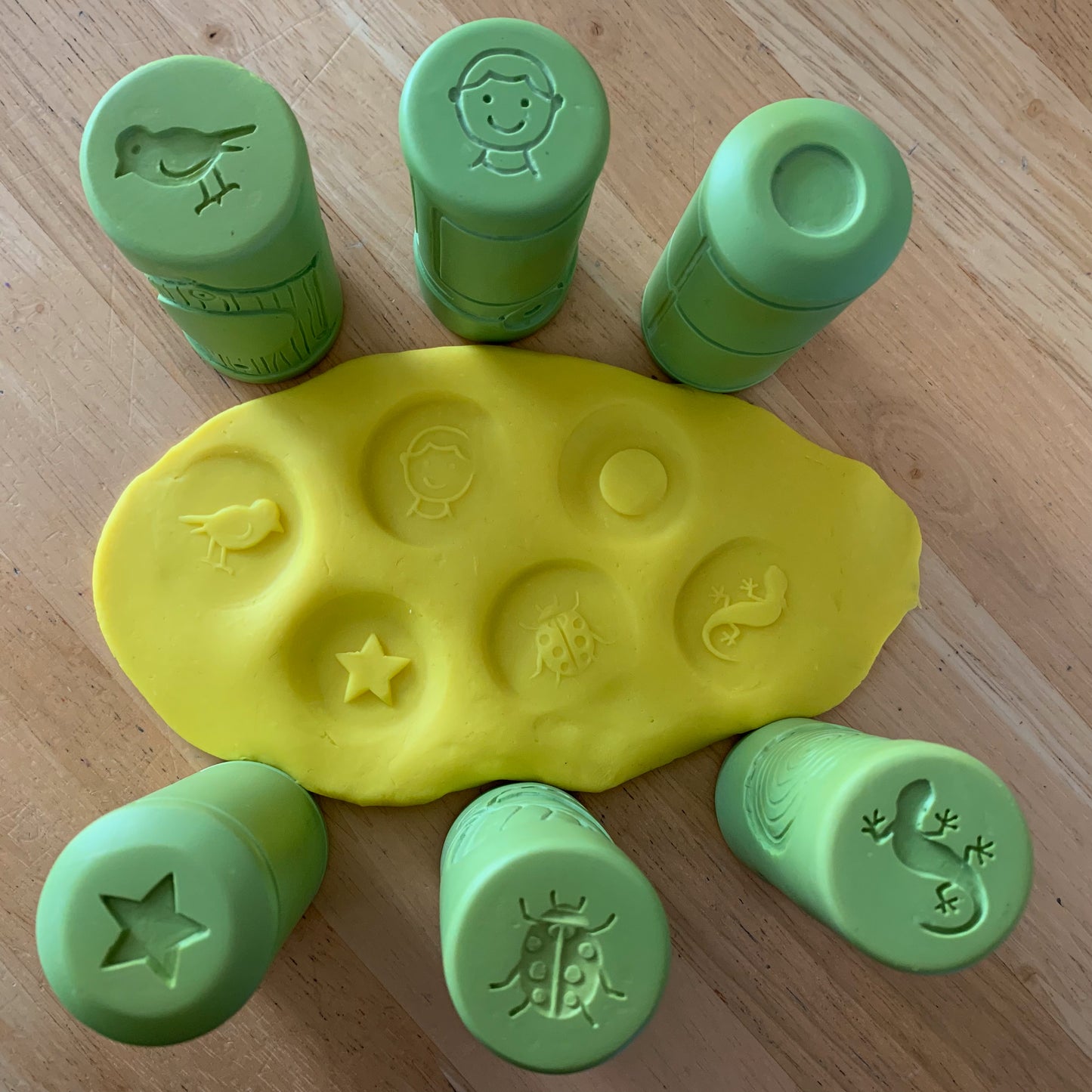 Yellow Door - Rollers - nummer frames - 6st.