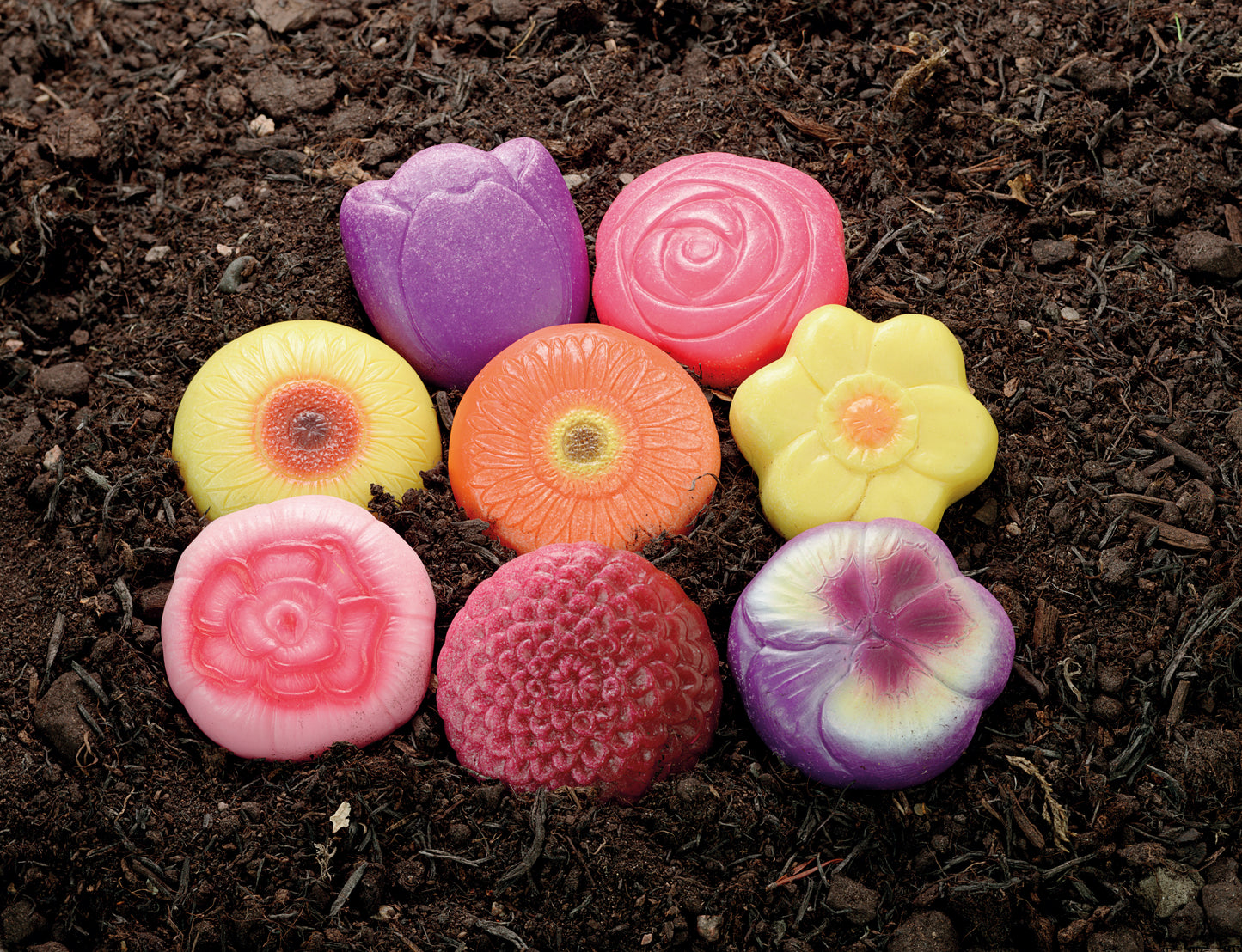 Yellow Door - Sensory Stones - bloemen 8st.
