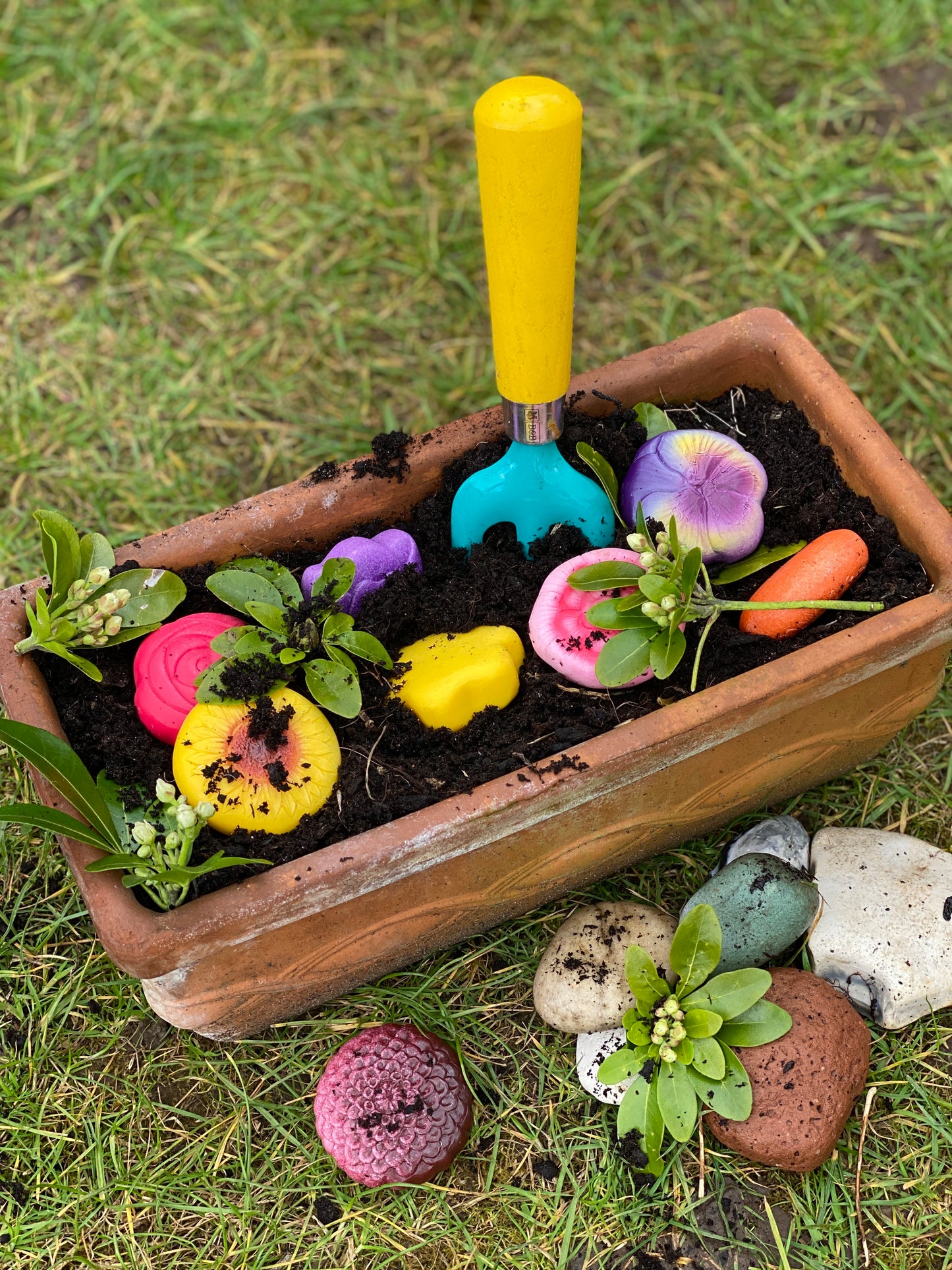 Yellow Door - Sensory Stones - bloemen 8st.