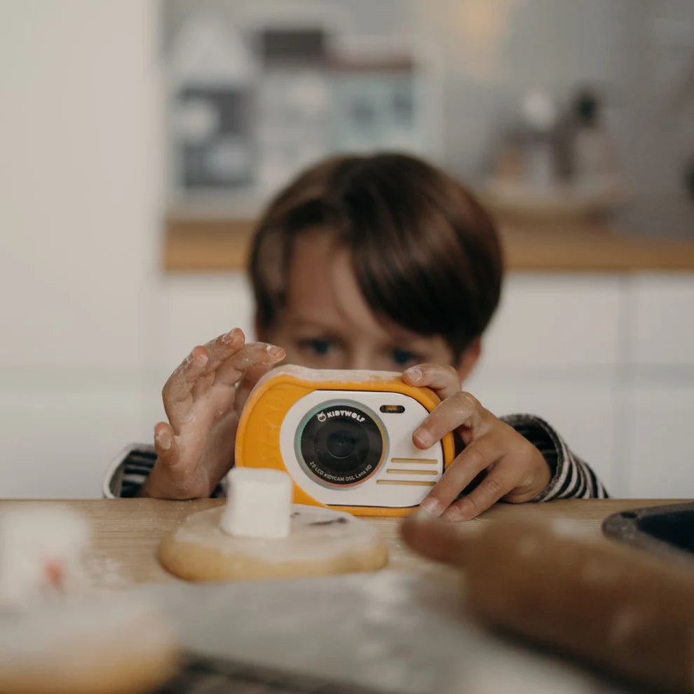 Kidywolf Kidycam waterdichte camera oranje