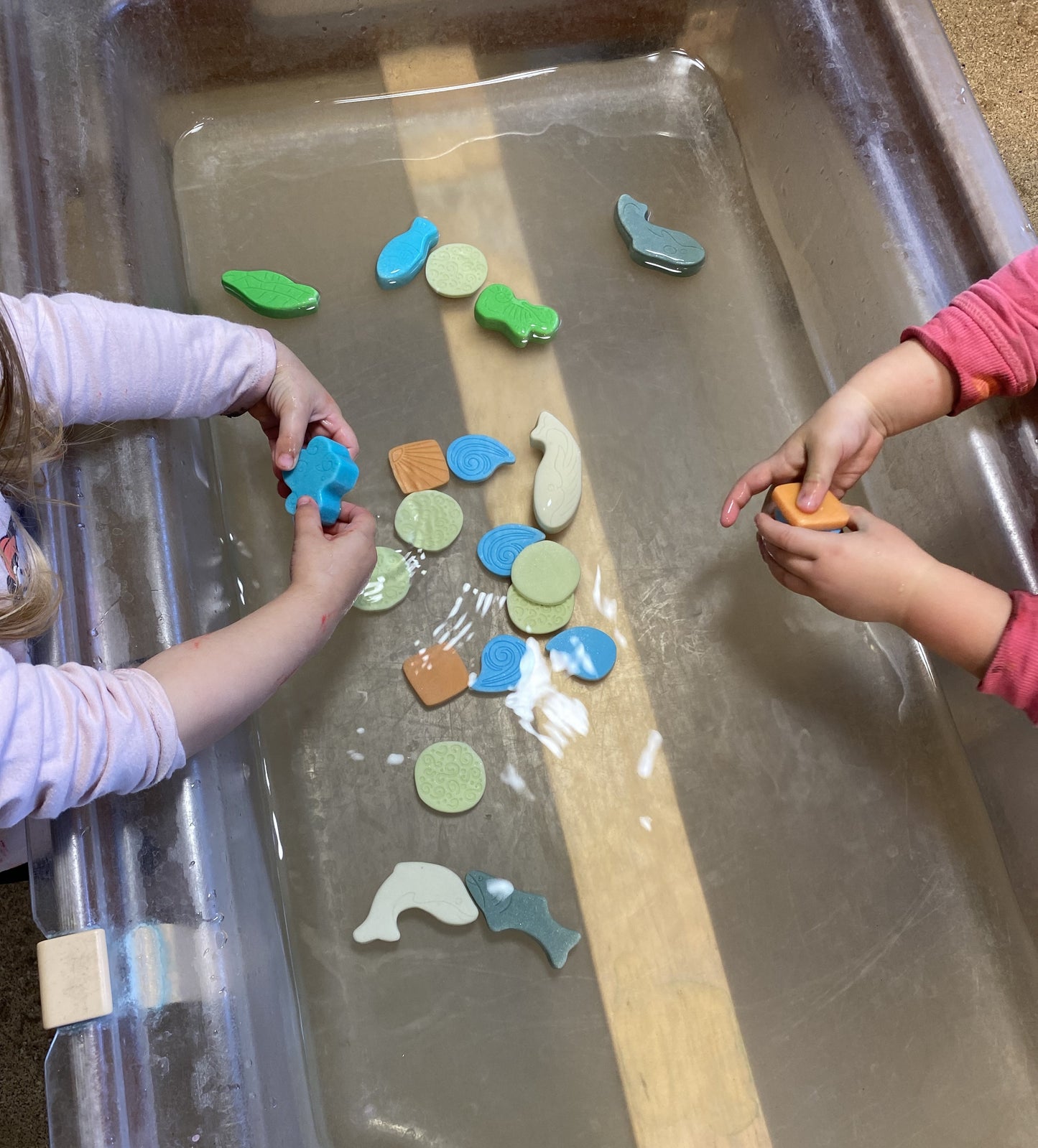 Yellow Door - Sensory Stones - Ocean Play 18st.