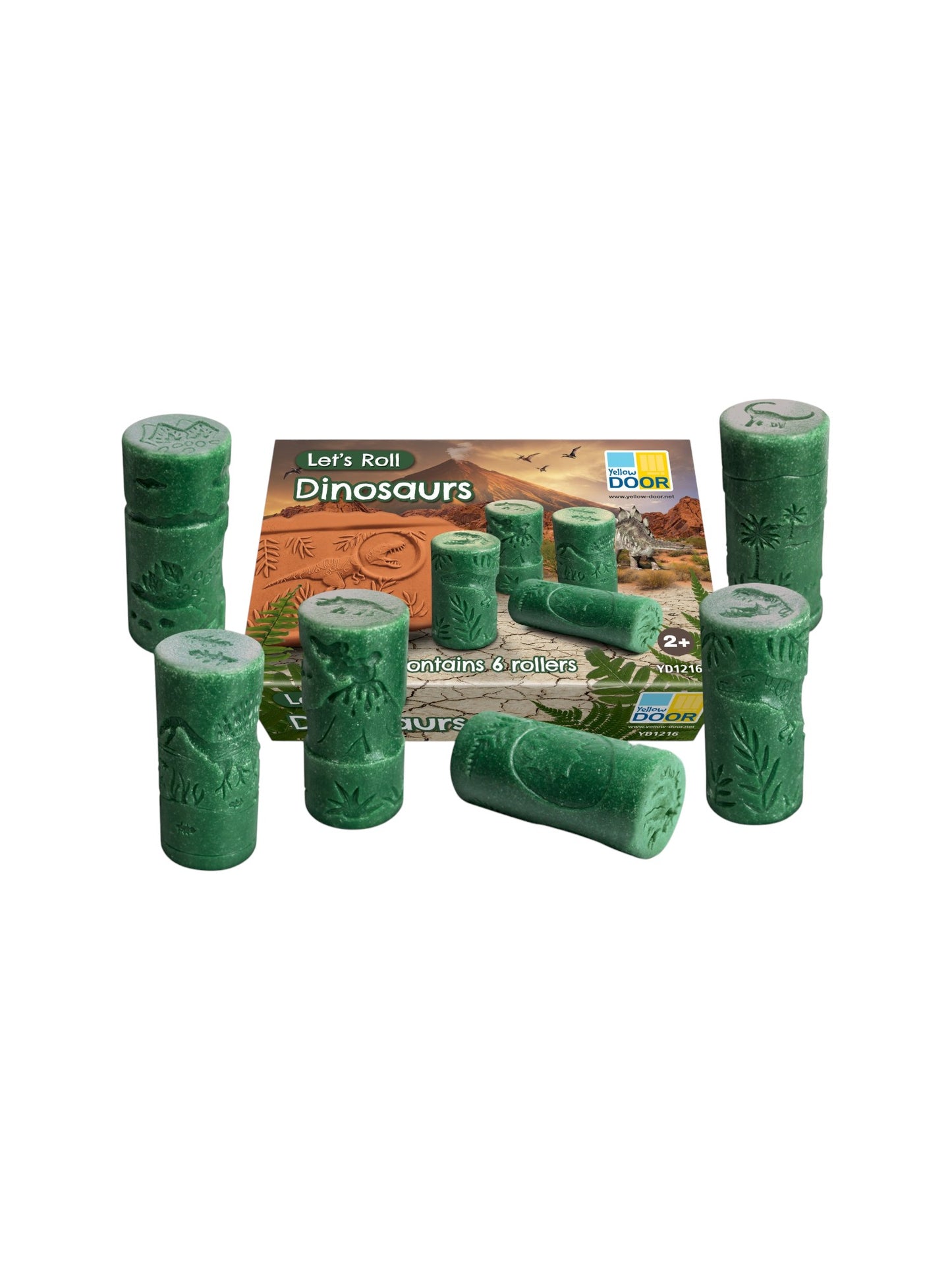Yellow Door - Rollers - Dinosaurus - 6st.