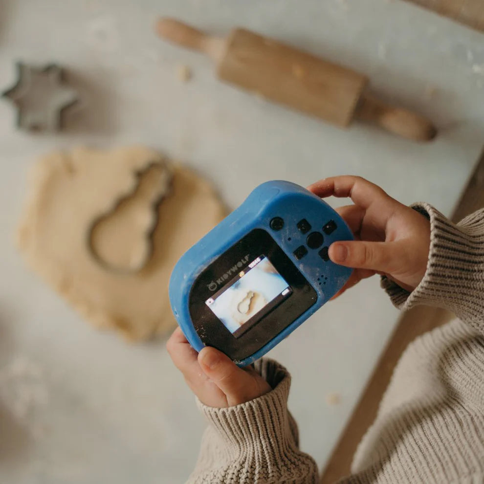Kidywolf Kidycam waterdichte camera blauw