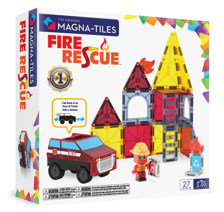 Magna Tiles Fire rescue 27st.
