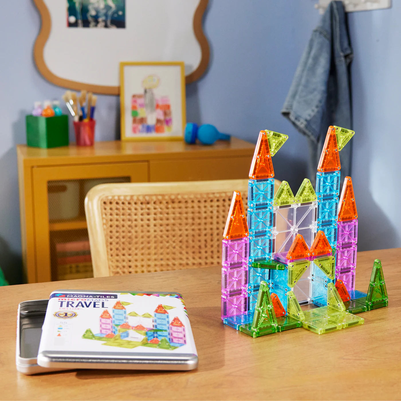 Magna Tiles - Micromag. travelset deluxe 55st.