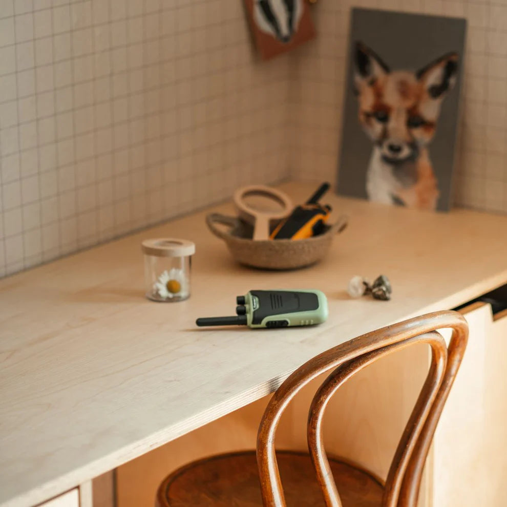 Kidywolf Kidytalk Walkietakies - Groen, geel