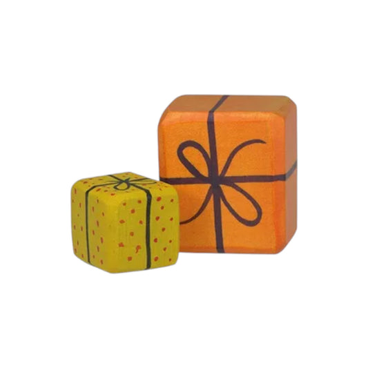 Holztiger 2 houten cadeautjes