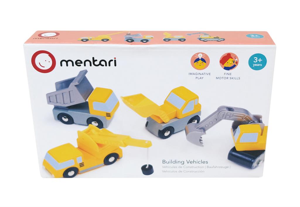 Mentari Bouwwagentjes 4st.