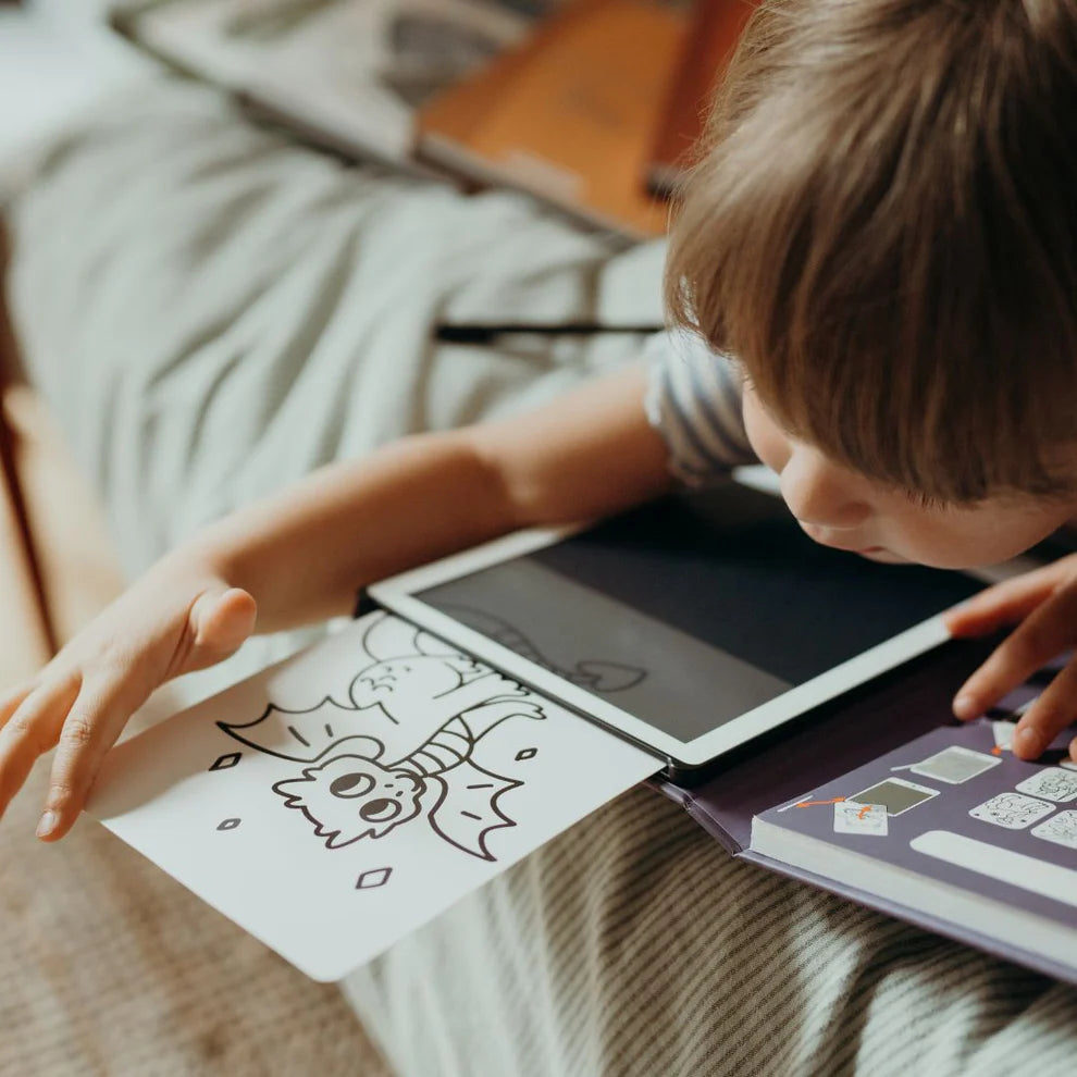 Kidywolf Kidydraw mini tekentablet 'er was eens'