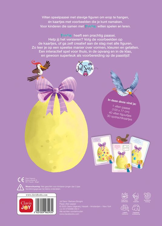 Juf Sara - Pippa - Vilten paasei