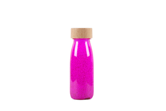 Petit Boum sensorische fles Fluo Roze Glow in the dark