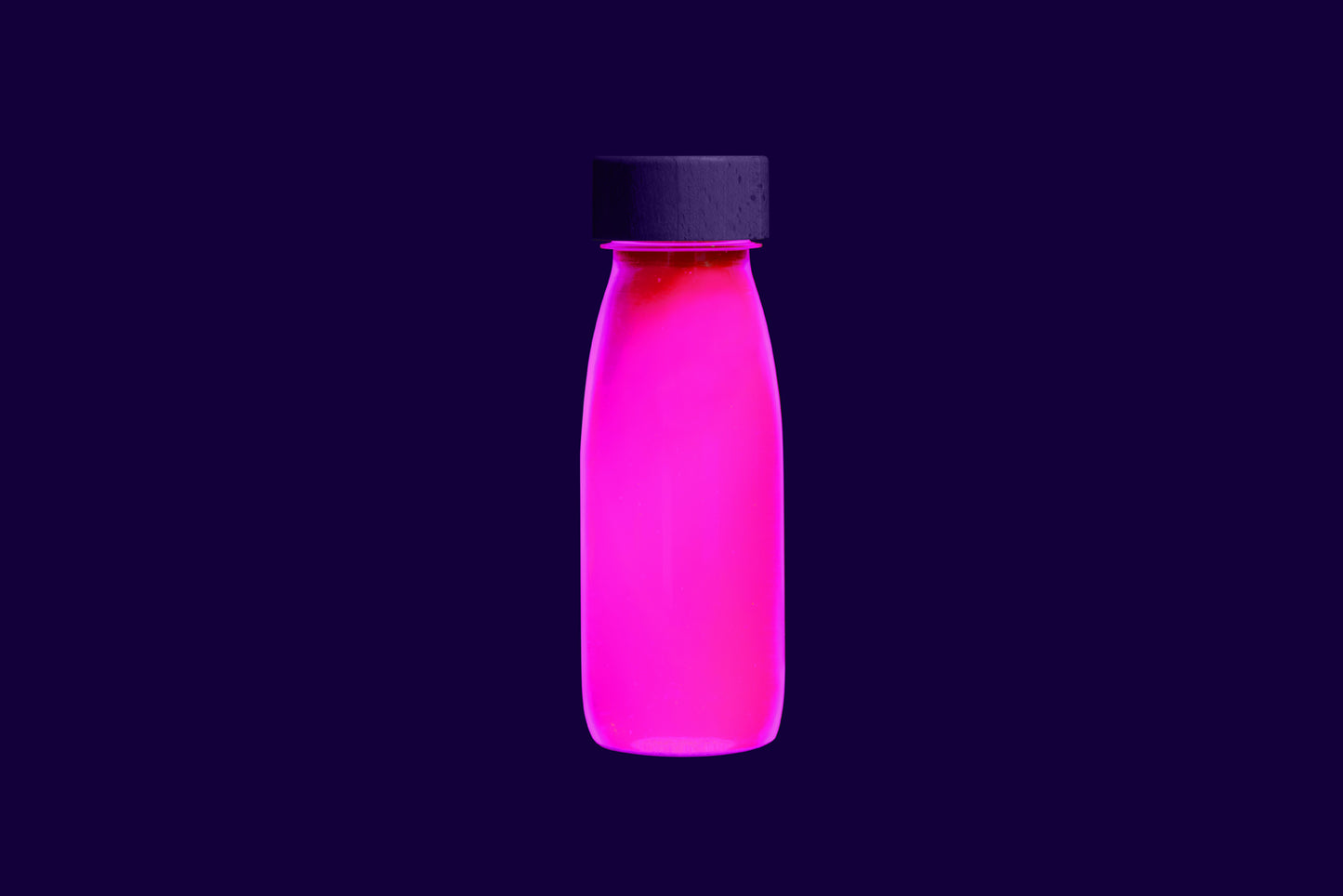Petit Boum sensorische fles Fluo Roze Glow in the dark