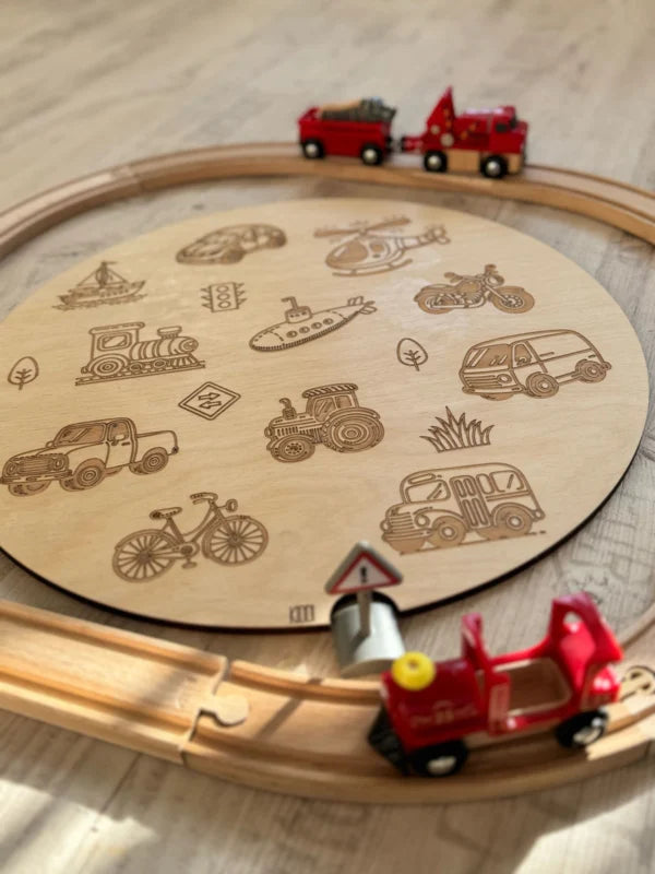 Kiddi Playplate voertuigen