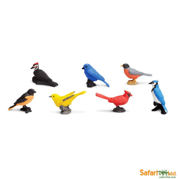 Safari LTD Toob achtertuin vogels
