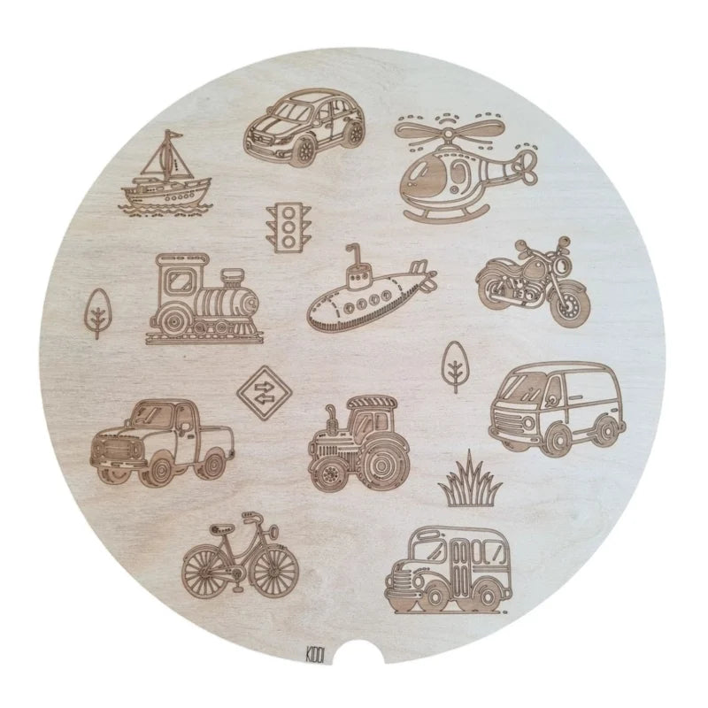 Kiddi Playplate voertuigen