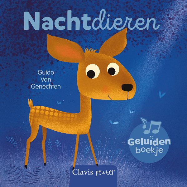 Nachtdieren. Geluidenboekje | Guido Van Genechten