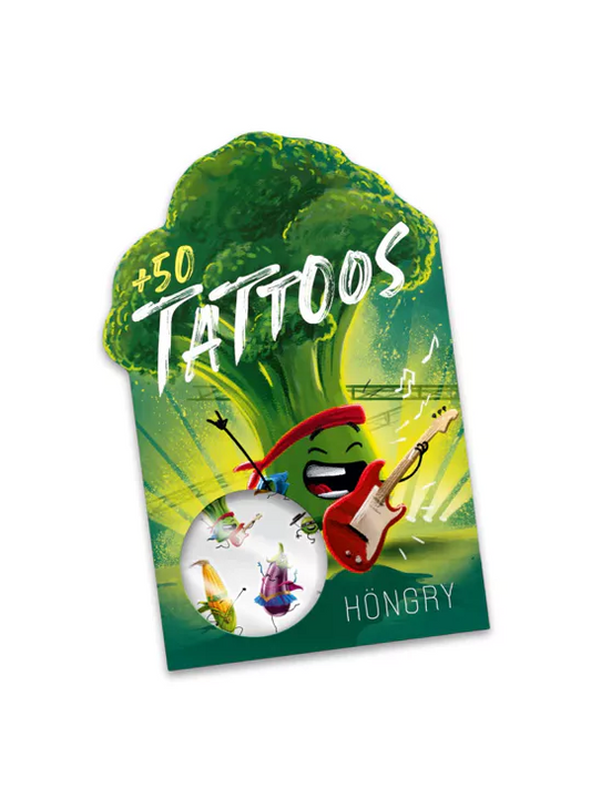 Höngry Brock-'n-roll tattoos