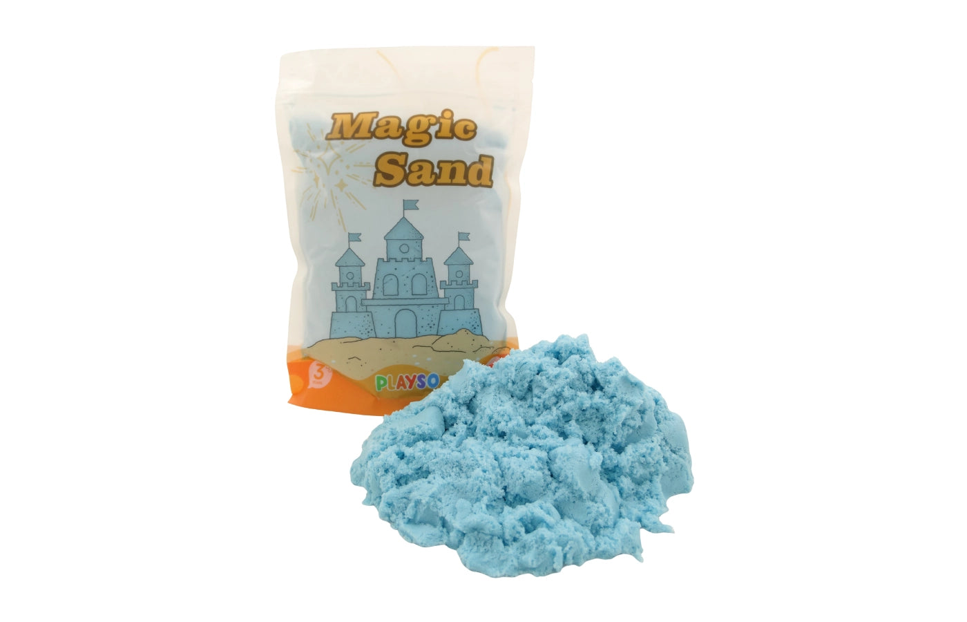 Playso Magic Sand 1kg blauw