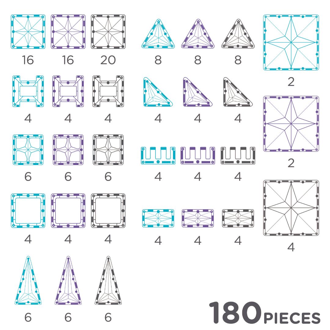 Cleverclixx Mega Ice Crystal Pack | 180 stuks