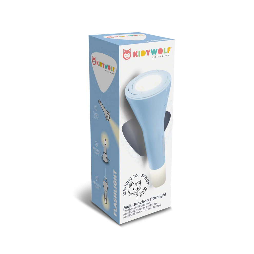 Kidywolf Kidyflashlight Blauw