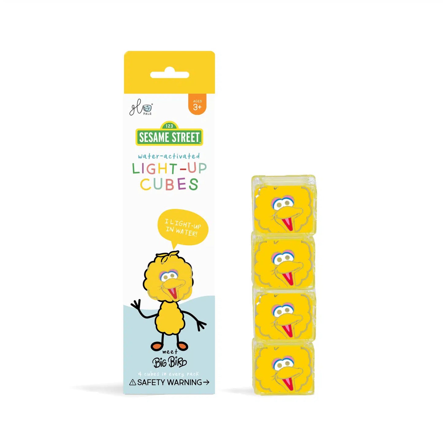 GloPals - Light up cubes - Bigbird