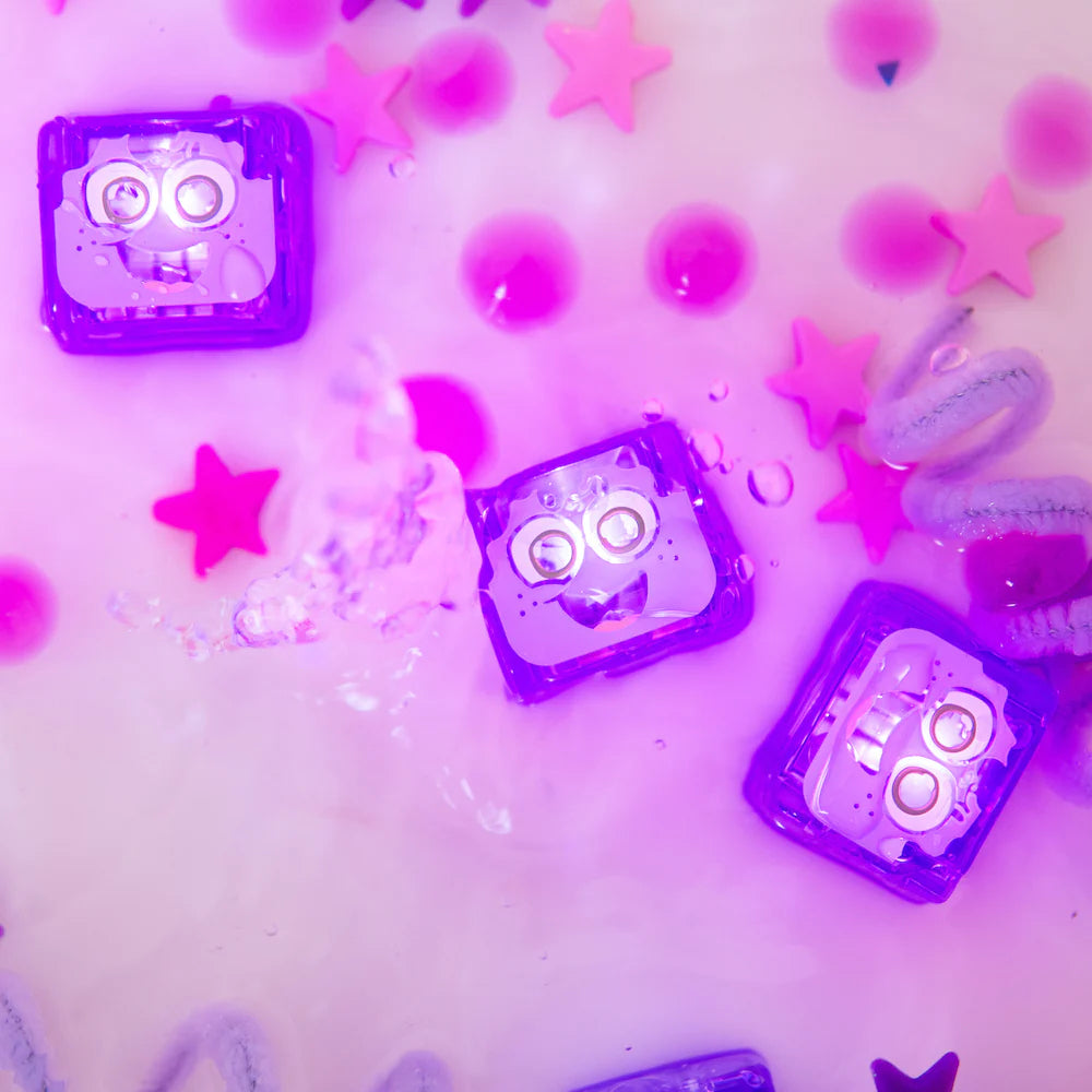GloPals - Light up cubes - Lumi - 4st. paars