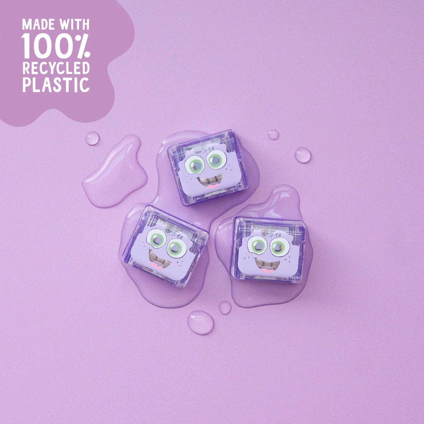 GloPals - Light up cubes - Lumi - 4st. paars