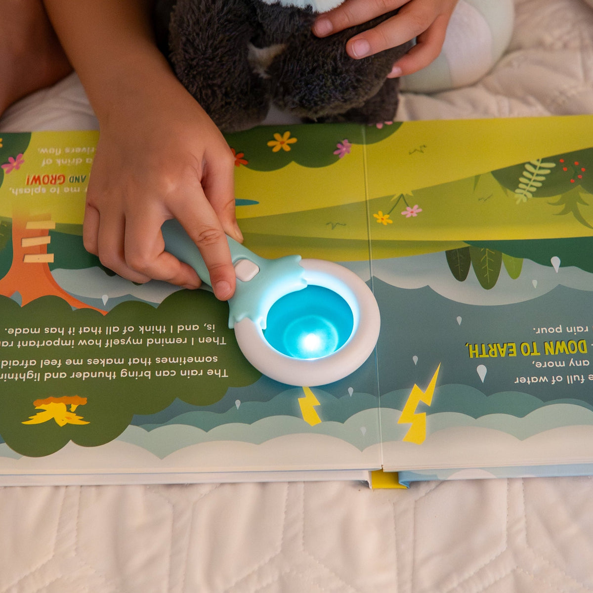 Glo Pals lichtboek Alex – Wat is het weer? (NL)