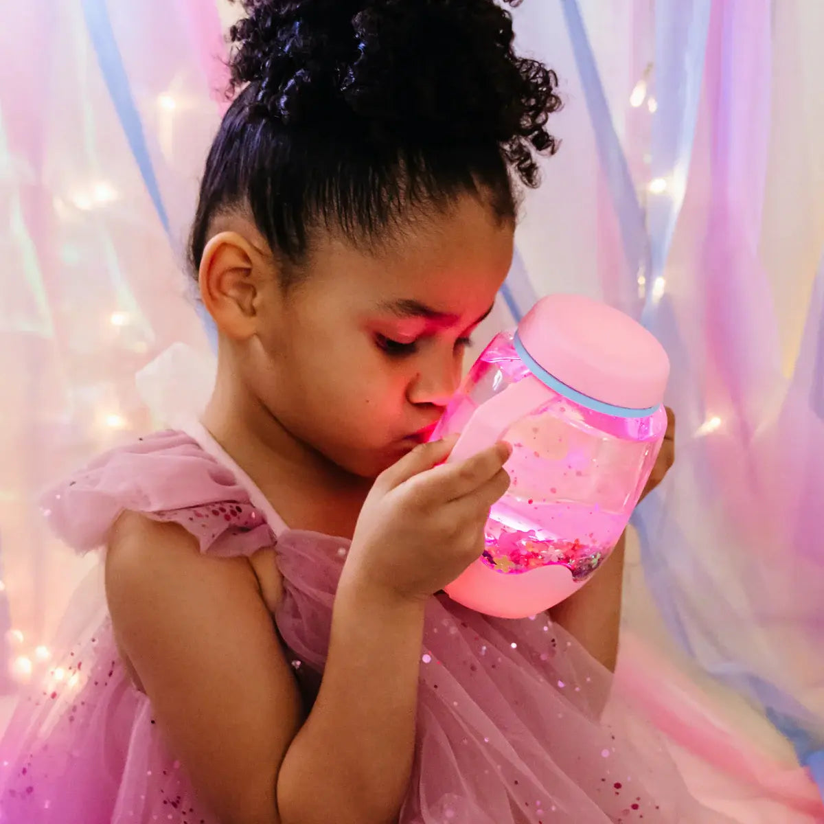 Glopals Sensory Jar Bubble gum