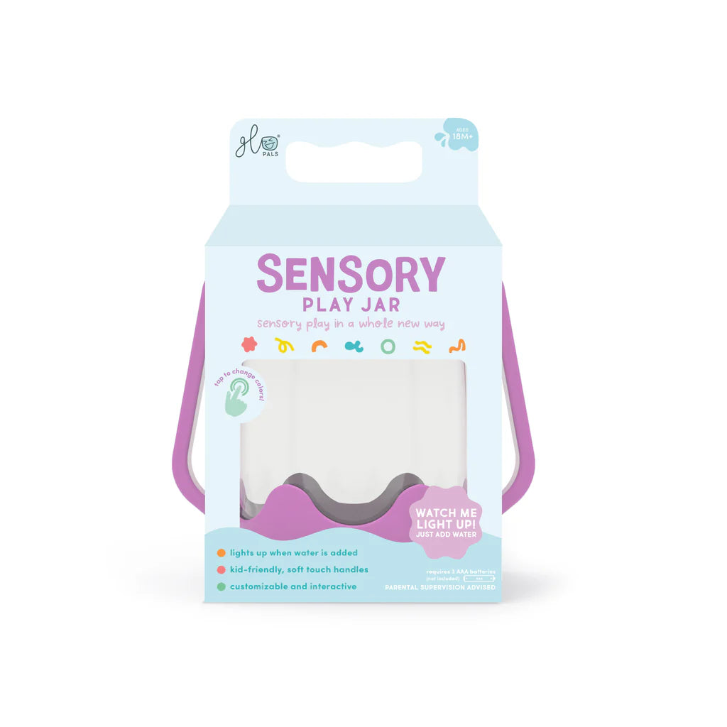Glopals Sensory Jar Paars