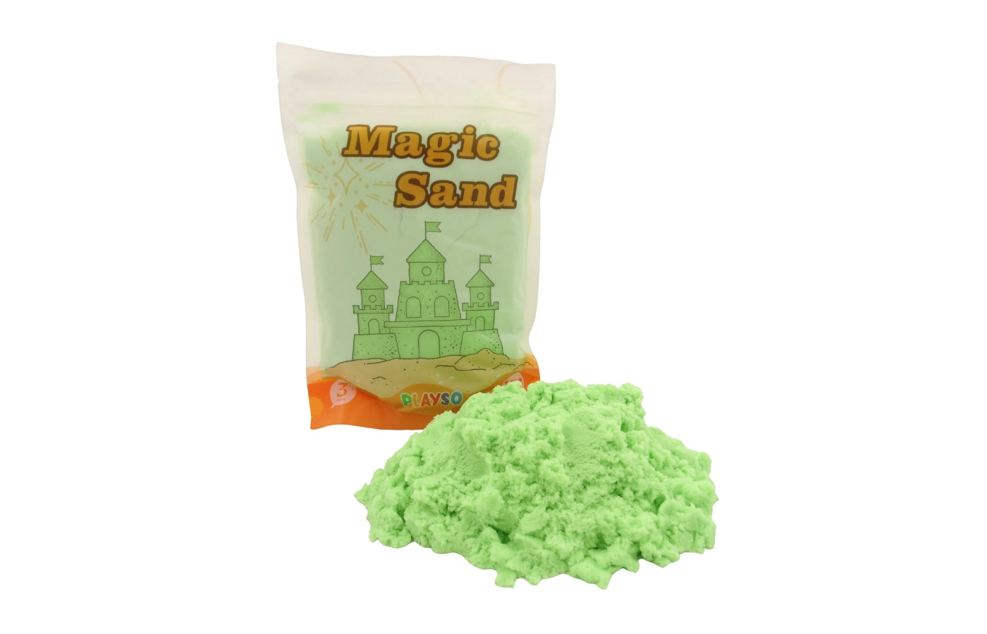 Playso Magic Sand 1kg groen