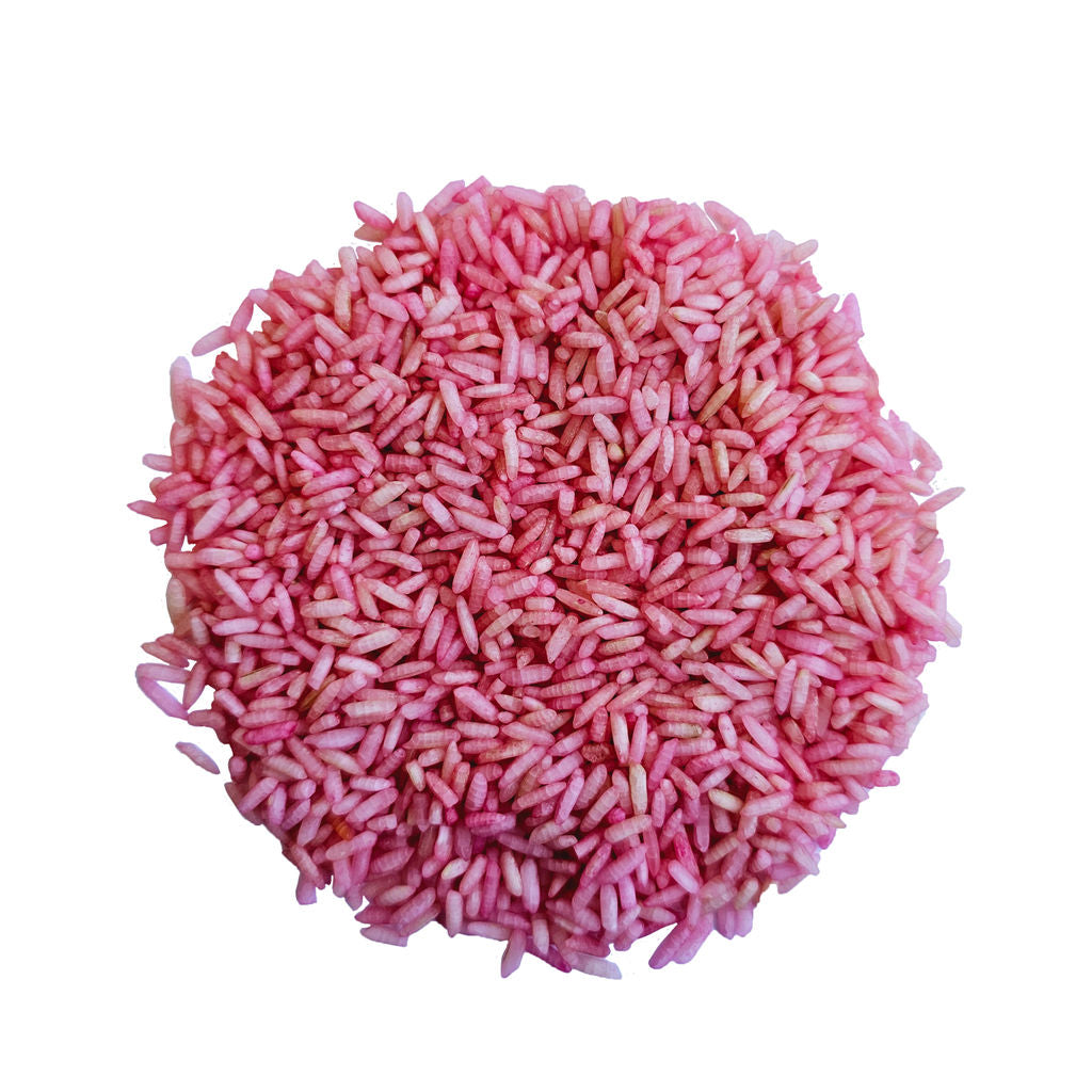 Grennn speelrijst roze mix 750gr