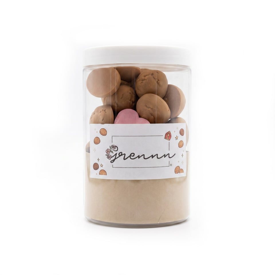 Grennn Magic sand schoencadeau inclusief kruidnoten strooimix