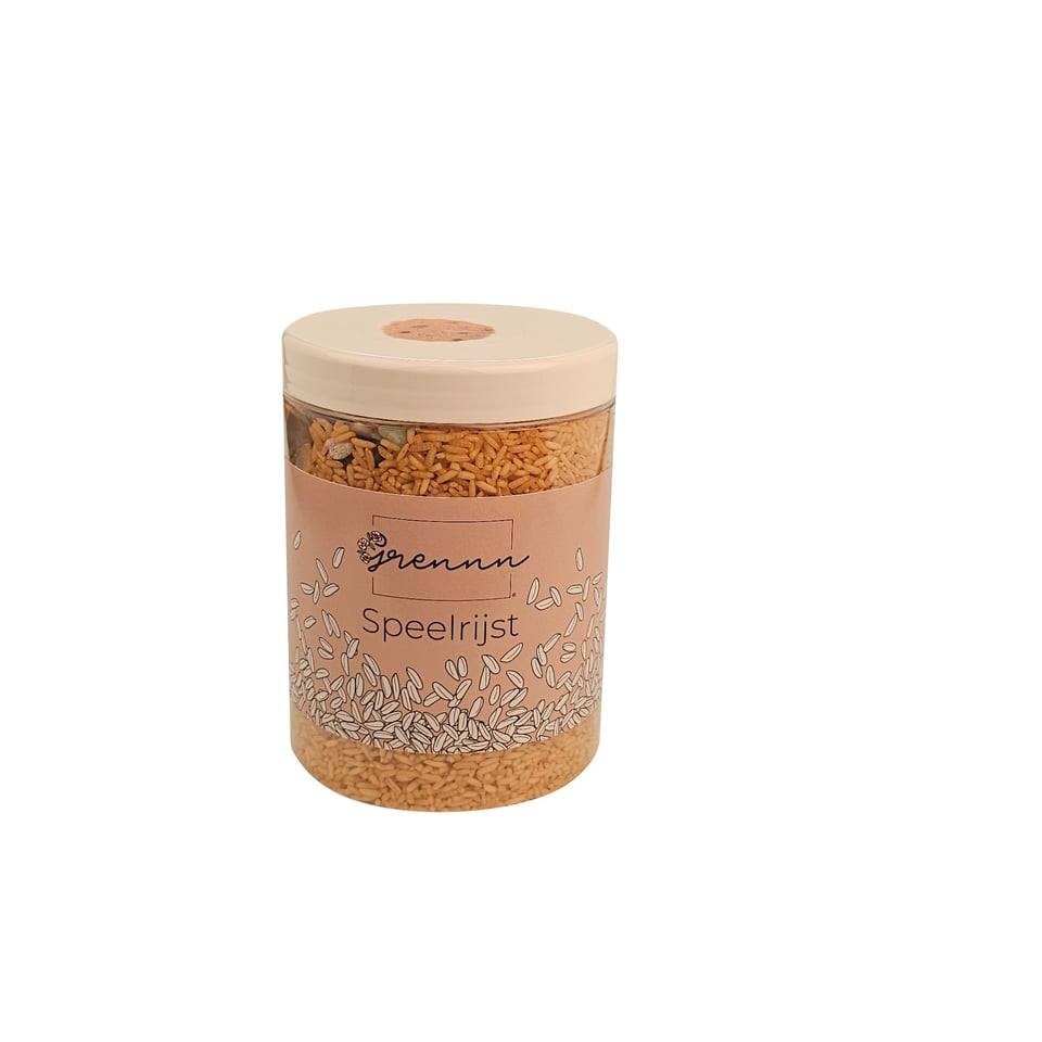 Grennn speelrijs Edelstenen mix 750gr