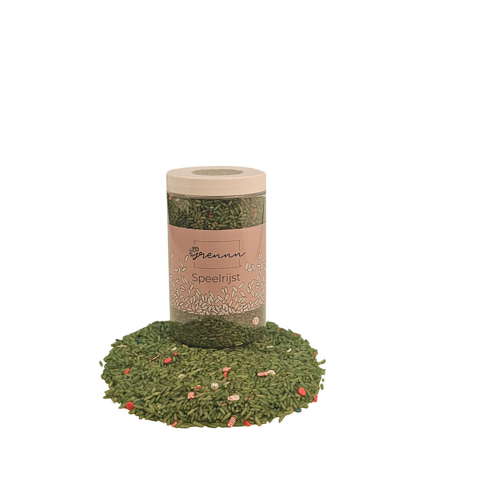Grennn speelrijst Santa Claus mix 750gr.