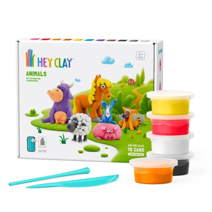 Heyclay - Animals - 15 potjes