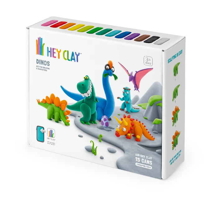 Heyclay - Dinos - 15 potjes