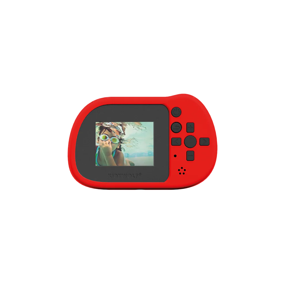 Kidywolf Kidycam waterdichte camera rood