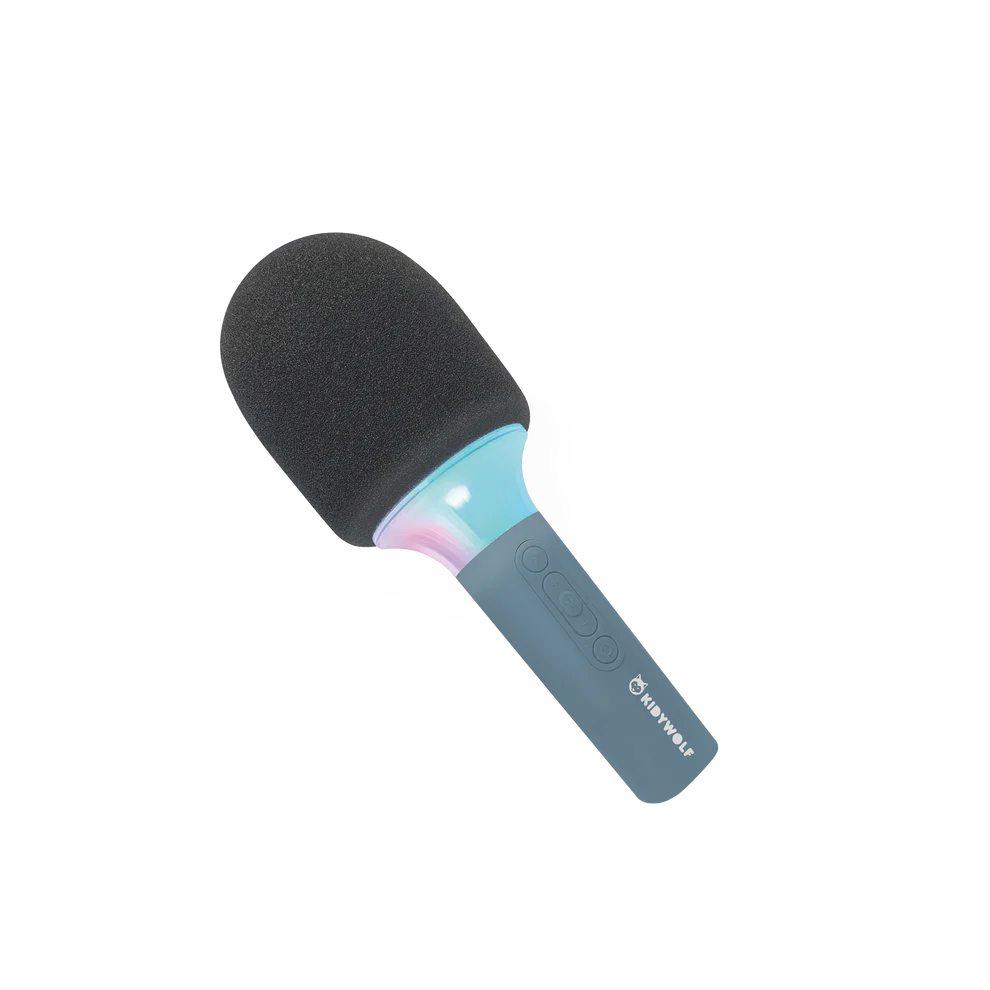 Kidywolf Kidymic karaoke microfoon blauw