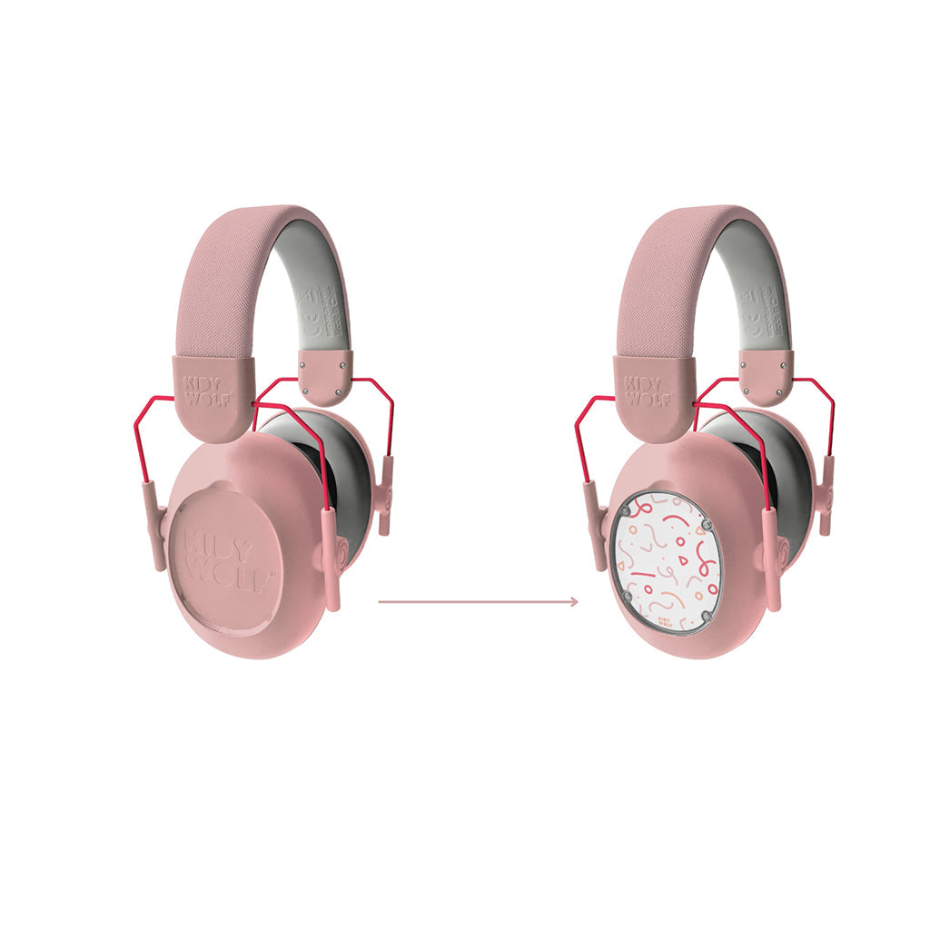 Kidywolf Kidynoise gehoorbeschermer voor kinderen roze