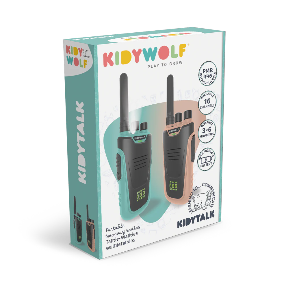 Kidywolf Kidytalk Walkietakies