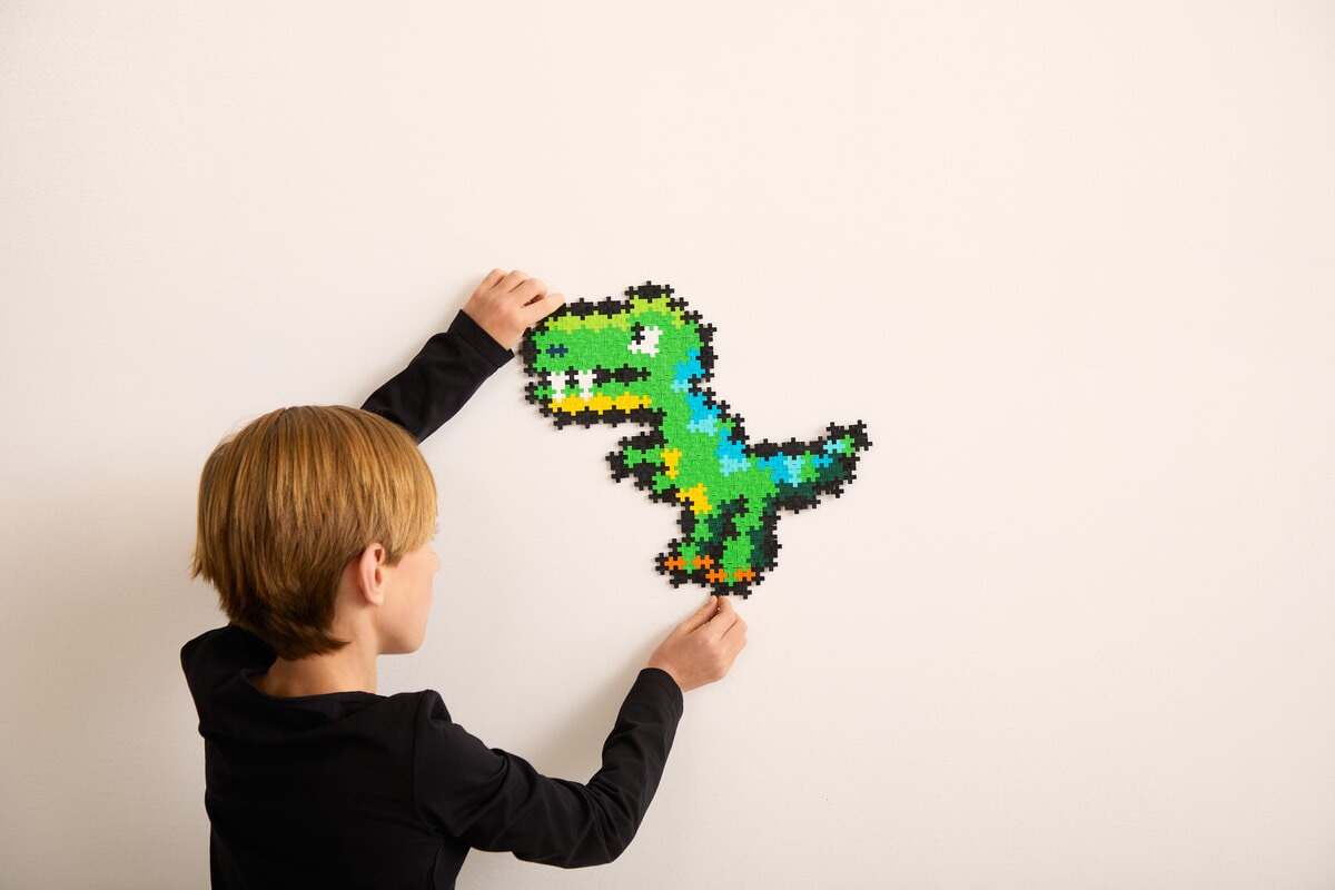 PlusPlus - Puzzle by number T-rex - 250st.