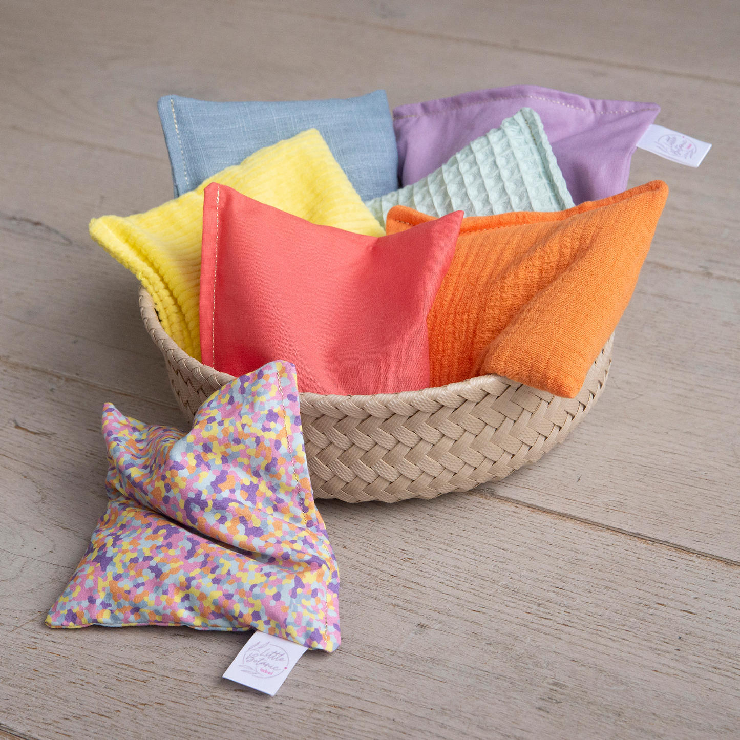 Litlle Botanic - Pittenzakjes - Pastel + super confetti 7st.