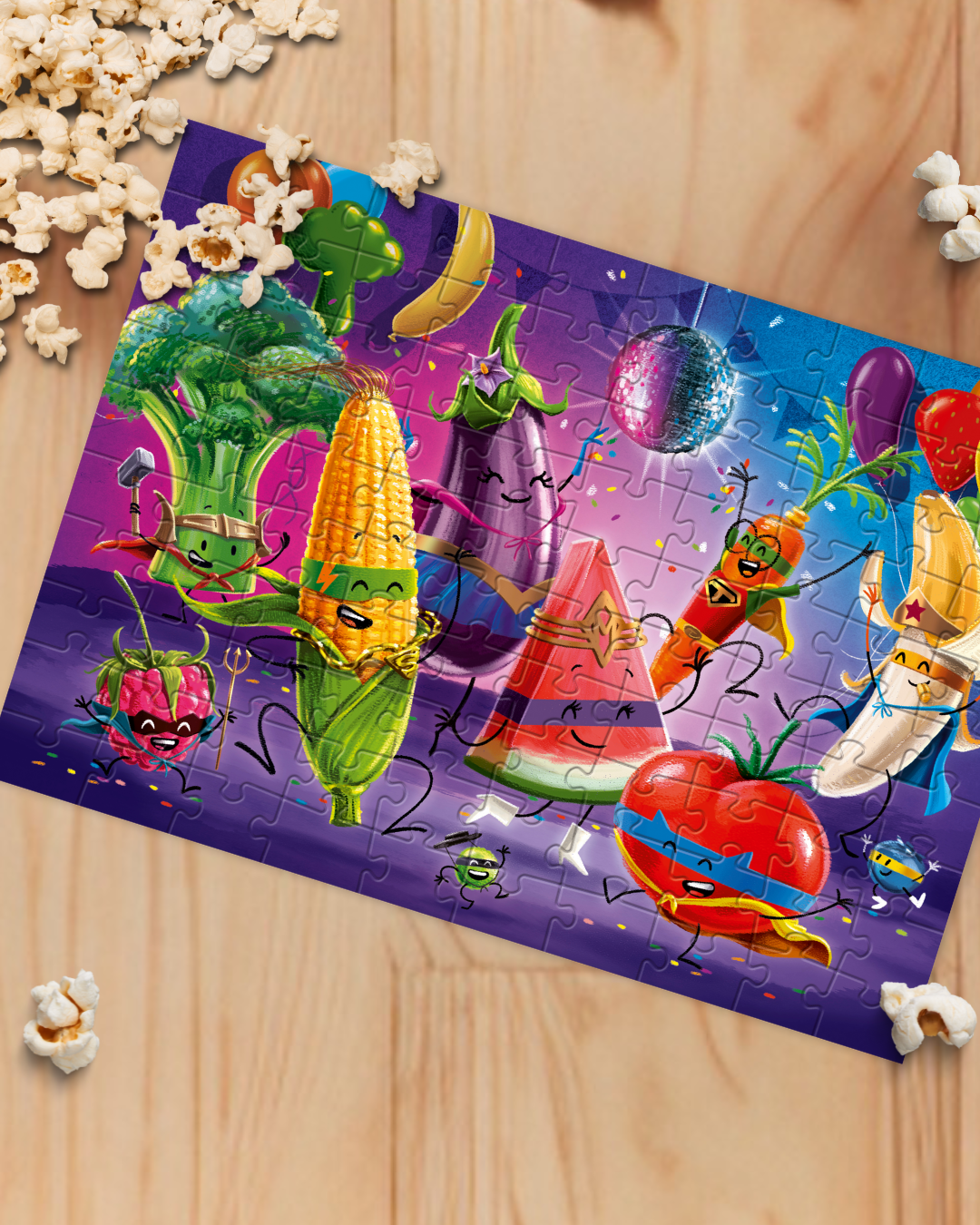 Höngry Puzzel 100 stukken