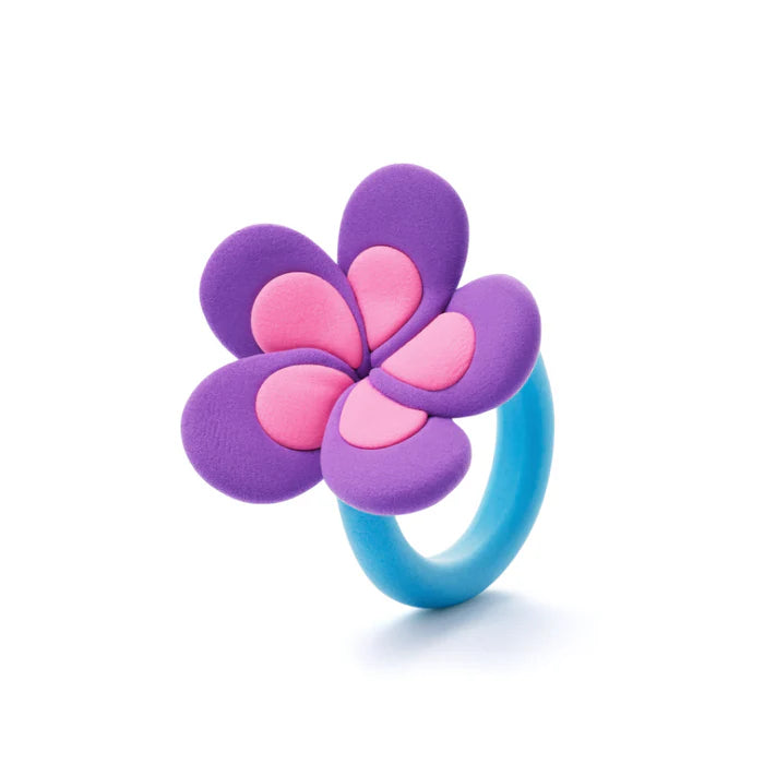 Heyclay - Bijoux flowers rings