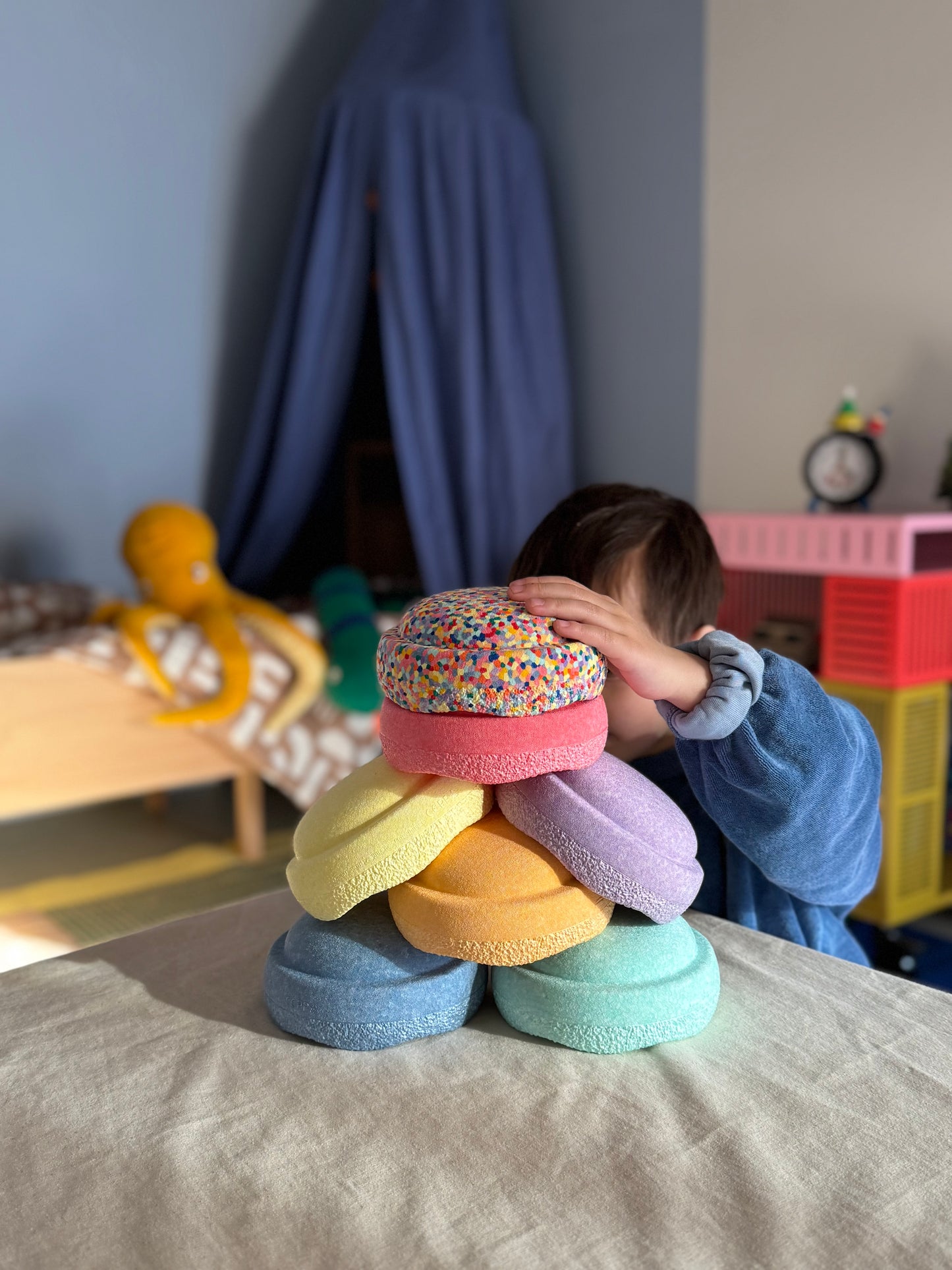 Stapelstein | Rainbow | Mini - Pastel